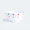 Barel melamine polka dot bowl
