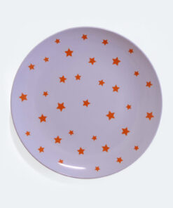 Barel melamine orange stars plate 20cm