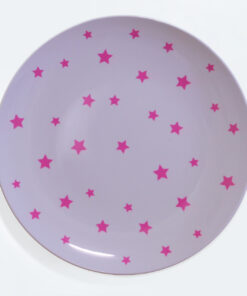 Barel melamine magenta stars plate 25cm