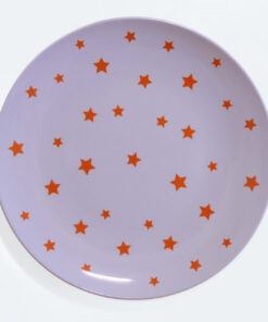 Barel melamine orange stars plate 25cm