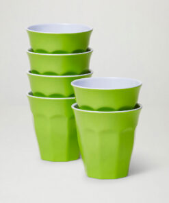 Barel Classic Lime Melamine Tumblers 260mL (Set of 6)