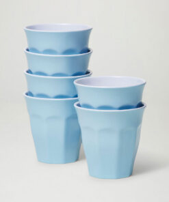 Barel Classic Blue Melamine Tumblers 260mL (Set of 6)