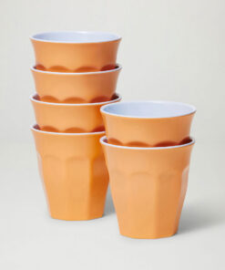 Barel Classic Apricot Melamine Tumblers 260mL (Set of 6)