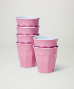 Barel Classic Pink Melamine Tumblers 200mL (Set of 6)
