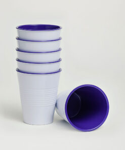 Barel Retro Violet Melamine Tumblers 275mL (Set of 6)