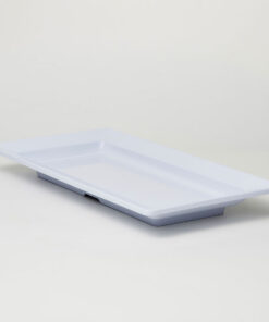 Alternative view of Barel Deluxe White Rectangular Melamine Platter 50cm