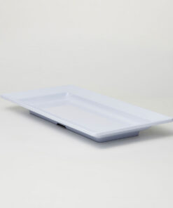 Alternative view of Barel Deluxe White Rectangular Melamine Platter 45cm