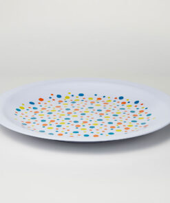 Alternative view of Barel Everyday Yellow Polka Dot Rimmed Melamine Sharing Platter