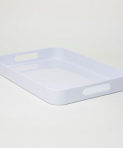 Barel Deluxe White Melamine Serving Tray 49cm