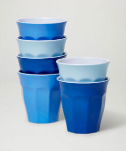 Barel Classic Melamine Tumblers 260mL 'Glacier' (Set of 6)