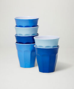 Barel Classic Melamine Tumblers 200mL 'Glacier' (Set of 6)