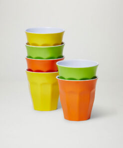 Barel Classic Melamine Tumblers 200mL 'Citrus' (Set of 6)