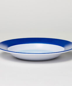 Alternative view of Barel Junior Royal Blue & Blue Rimmed Melamine Plate