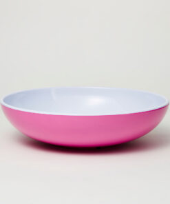 Alternative view of Barel Deluxe Magenta Melamine Salad Bowl with FREE Matching Servers