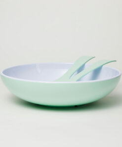 Salad Bowl Mint with Servers