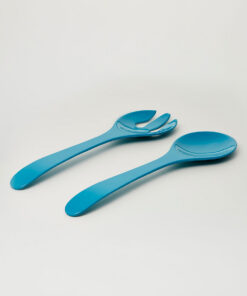Salad Servers Cyan