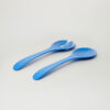 Salad Servers Cornflower Blue