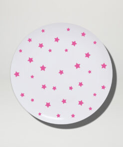 Barel Magenta Star Melamine Plate 25cm