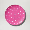Shooting Stars Magenta Coloured Melamien Plate 25cm