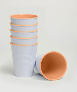 Barel Retro Apricot Melamine Tumblers 275mL (Set of 6)